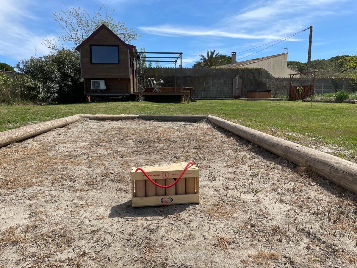 Myinsolite - Tiny-House, Jacuzzi, Brasero, Piscine Aigues-Mortes Zewnętrze zdjęcie